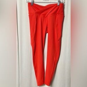 Fabletics Oasis PureLuxe Cross Waist 7/8 Leggings Size Small